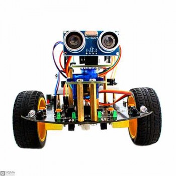 Arduino UNO Tracking Obstacle Robot Kit