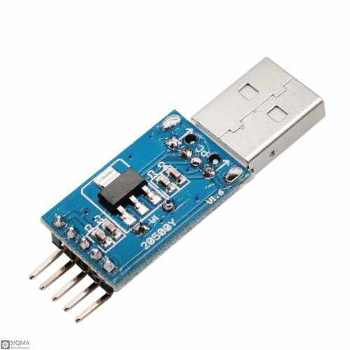 10 PCS CH340T USB To TTL Converter ISP Downloader Module [5 Pin]
