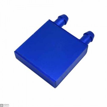 Aluminum Water Cooling Block [7mm-8mm Pipe] [40x40x12mm]