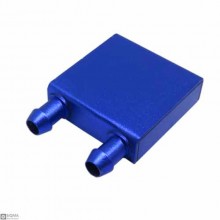 Aluminum Water Cooling Block [7mm-8mm Pipe] [40x40x12mm]