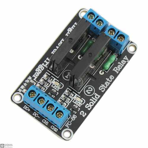 2 Channel OMRON Solid State Relay Module [5V] [2A]