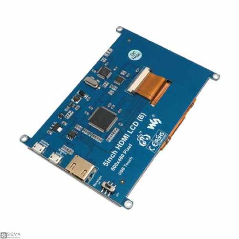 waveshare HDMI TFT 800x400 display module