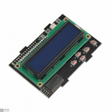 Raspberry Pi 1602 Character LCD Shield with Keypad