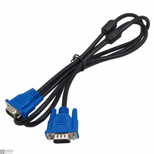 2 PCS 15Pin VGA Male to Male Converter Cable [Optional Length]
