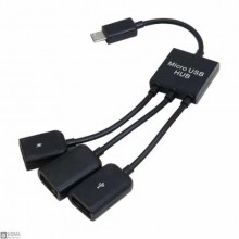 Micro USB OTG Hub [3 Port]
