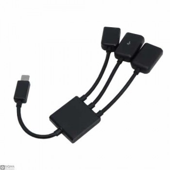 Micro USB OTG Hub [3 Port]