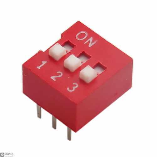 100 PCS Dip Switch [3 Position] [6 Pin]