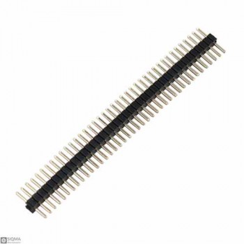 100 PCS 1x40 Straight Male 1.27mm Pin Header
