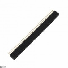 100 PCS 1x40 Straight Female 1.27mm Pin Header