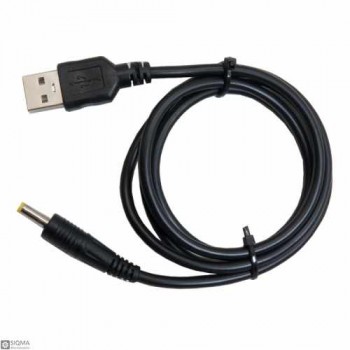 2 PCS USB to 4.0x1.7 Male DC Power Plug Converter Cable [1m]