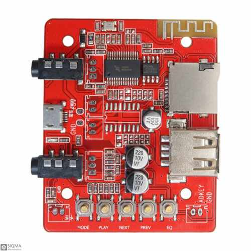 BT2 Bluetooth Stereo Audio Receiver Module Supporting USB and TF Card