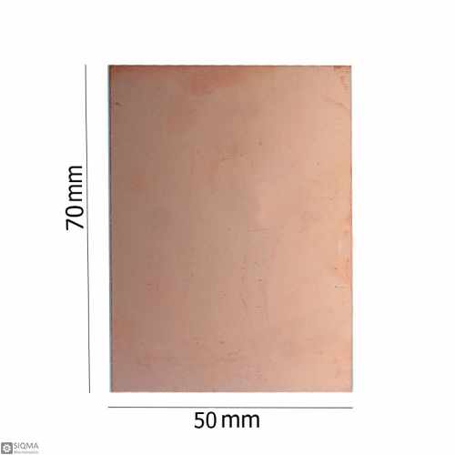 10 PCS Double Sided Copper Copper Clad Plate [50x70x0.15mm]