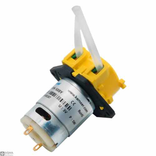 NKPS08Y DC Peristaltic Fluid Pump [3V , 6V , 12V]