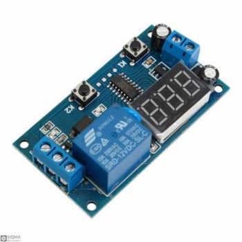 DC 12V Infinite Cycle Delay Timing Relay Module