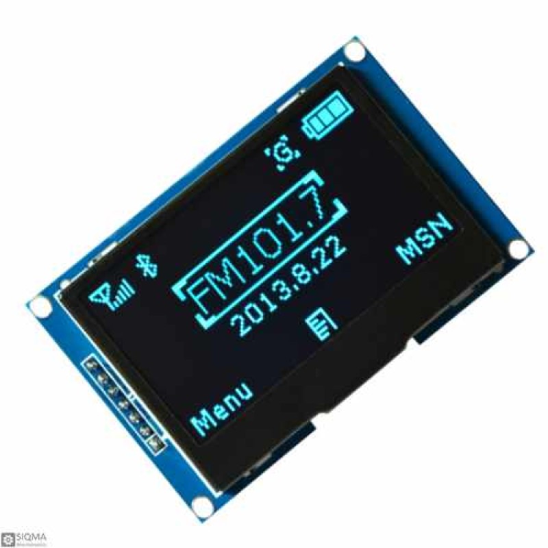 2.42 OLED Display Board [2.42 inch] [128x64 Pixel] [SPI , I2C