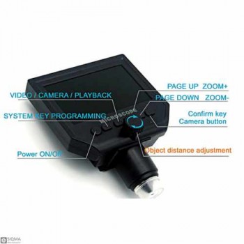 G600 600X USB LCD Digital Microscope