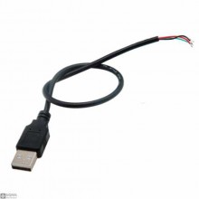 10 PCS USB Male to 4 Pin Charging and Data Cable [30cm]