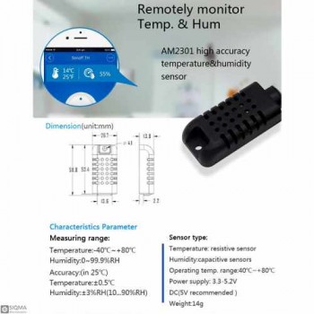 AM2301 Temperature and Humidity Sensor