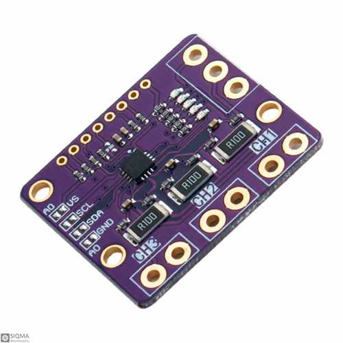 INA3221 3 Channel Current and Voltage Sensor Module [0-26V]