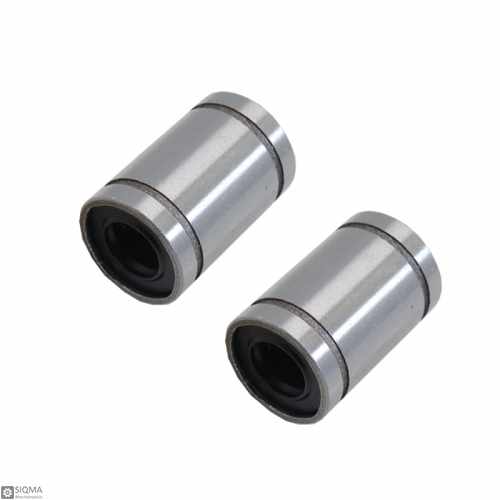 2 PCS LM10UU Linear Ball Bearing