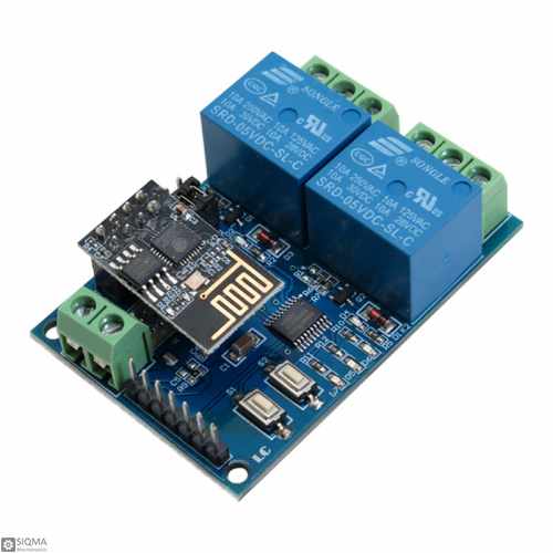 ESP8266 2 Channel WiFi Relay Module [5V] [10A]