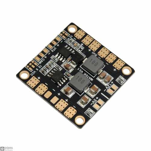 5 PCS Mini Dual BEC Synchronous Power Hub [5V,12V]