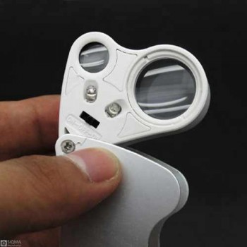 9889 Dual Lens Portable Mini Microscope with LED Light [30X , 60X]