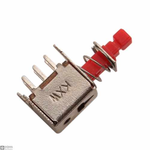100 PCS PS-22F02 Straight Key Switch
