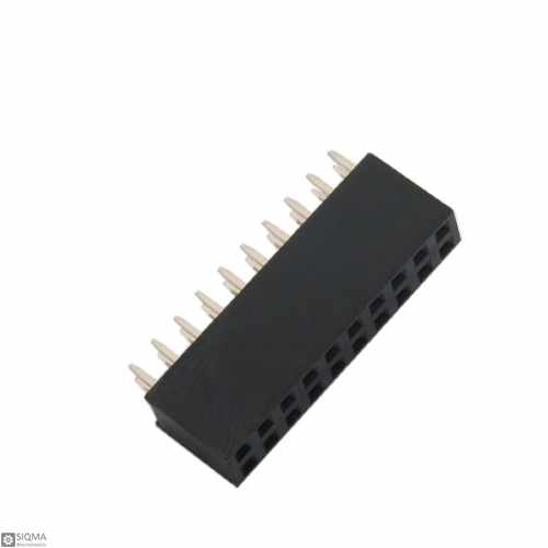 100 PCS 2X10 Straight Female 2.54mm Pin Header
