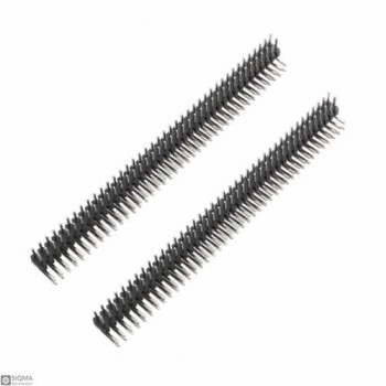 100 PCS 2X40 Curved Male 2mm Pin Header