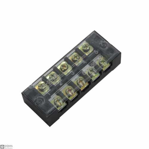 10 PCS TB-2505L 5 Pole Terminal Block [600V] [25A]