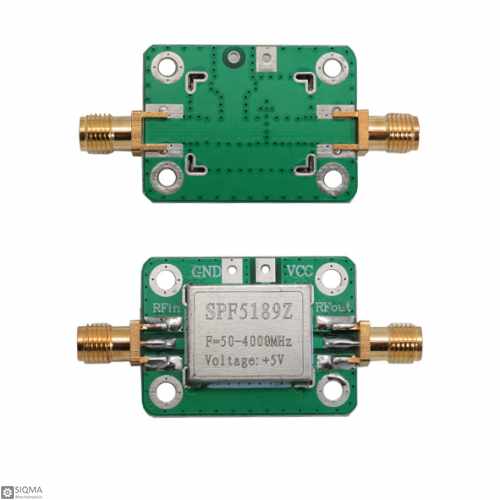 Details about   RF Amplifier 0.1-6000MHz Low Noise Signal Receiver LNA Board SPF5189 Module Kit 