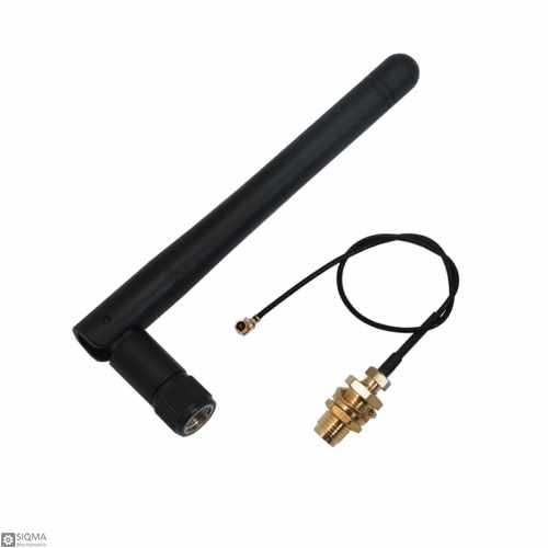 2 PCS Omni-Directional WiFi Antenna [2.4-2.5GHz] [2.5dBi]