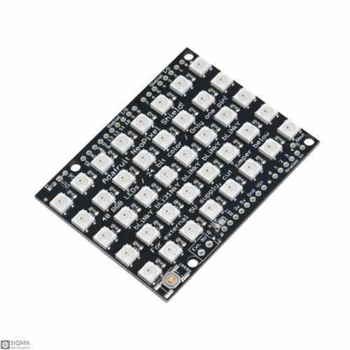 WS2812B Rectangular Full Color RGB LED Module [40 Bit]