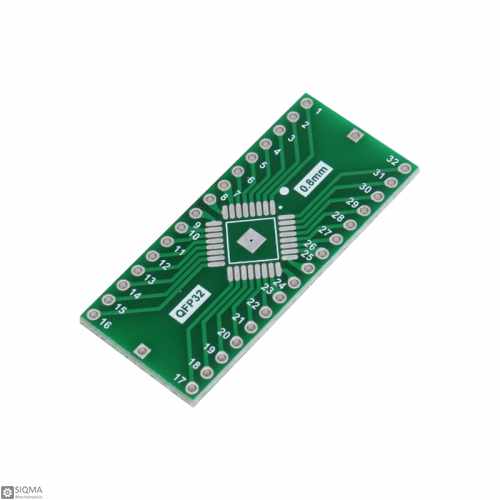 10 PCS QFP32 to DIP32 Adapter Board