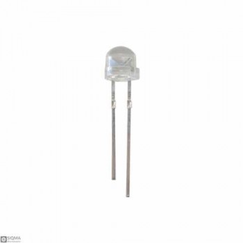 100 PCS Straw Hat Blue LED (Transparent Blue LED) [5mm] 