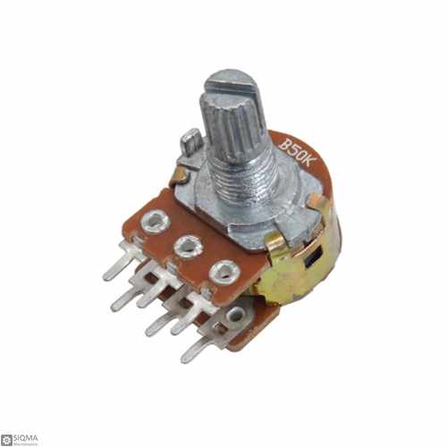 10 PCS WH148 Double Analog Potentiometer [50Kohm]