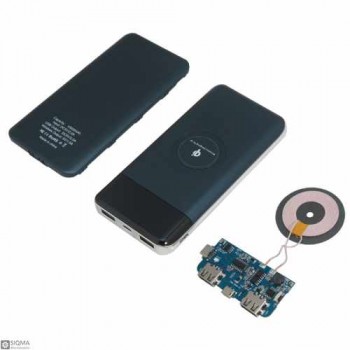 Wireless Charging Power Bank Kit [Dual USB Port]