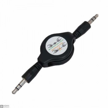 5 PCS Retractable Male to Male Aux Cable [3.5mm Plug]