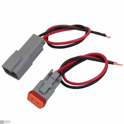 DT Series Car Waterproof Male and Female Connector Wire