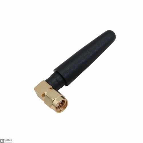 10 PCS Male GSM GPRS Right Angle SMA Antenna [3dBi]