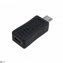 10 PCS Female Mini USB to Male Micro USB Converter