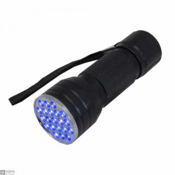 21 LED 395nm UV Flashlight