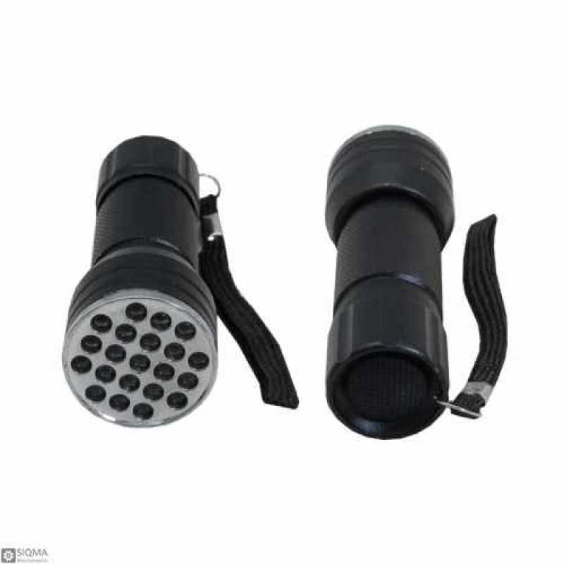21 LED 395nm UV Flashlight