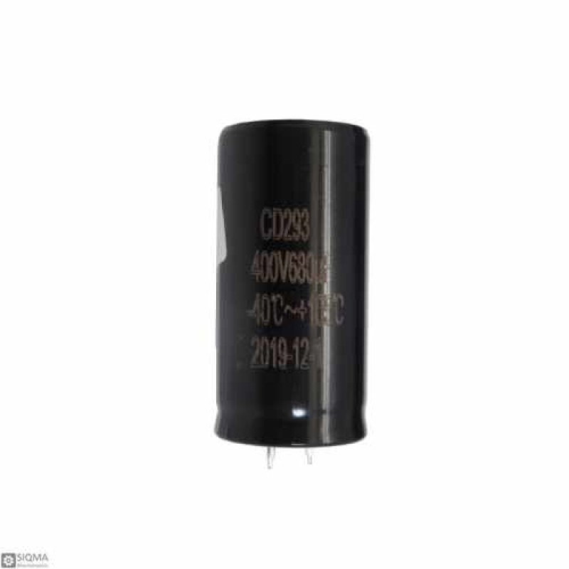 CONDENSATORE ELETTROLITICO VERTICALE 105gr